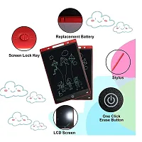 LCD Writing Tablet Pad with Stylus Pen | for Drawing, Playing, Noting by Kids  Adults (Multicolor)-thumb2