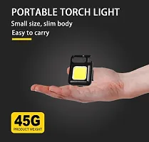 Mini Flashlight Keychain with Folding Bracket Bottle Opener and Magnetic Base for Emergency and Outdoor Usehellip;-thumb2