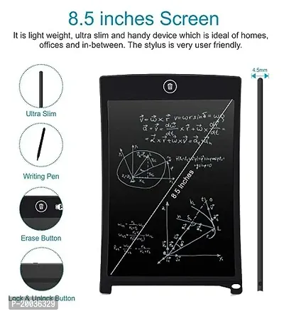 Electronic Drawing Board Digital Pad With Erase Button Back To School Gift For Students Kids (pack of 1)-thumb2