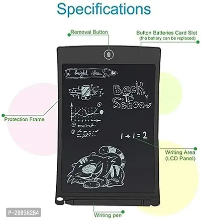 LCD Writing Tablet, 8.5 Inch Digital Slate Writing pad ( black  color)
