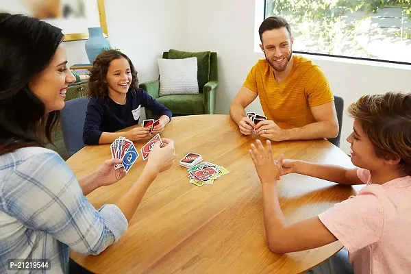 UNO card fun family card game is perfect for adults, teens and kids 7 years old and up.-thumb3