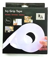 Traceless Mounting Adhesive Tape for Walls Washable Reusable Strong Sticky Wall Tape Strips Double Sided Tape Heavy Duty-thumb3