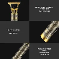 T9 VINTAGE Hair Trimmer SBG Sal (pack of 1, Golden Colour)-thumb2