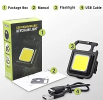 USB Rechargeable Magnetic Work Light with Folding Bracket for Walking Camping Car Repairing-thumb2