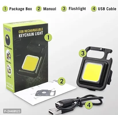 USB Rechargeable Magnetic Work Light with Folding Bracket for Walking Camping Car Repairing-thumb3