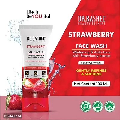 DR.RASHEL Strawberry Face Wash For Men  Women Concentrate for Deep Cleansing  Clove Purifying Face Wash-thumb3