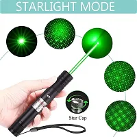 Long Range Laser, Rechargeable Laser Single-Press On/Off, Adjustable Focus Green Flashlight for Night Astronomy Outdoor Camping and Hiking-thumb4