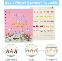 Sank Magic Practice Copybook, (4 Book + 10 Refill) Number Tracing Book for Preschoolers with Pen-thumb2