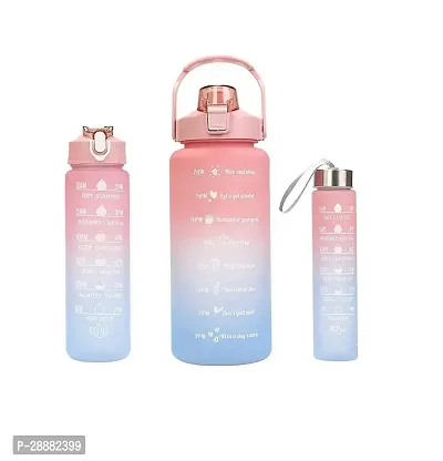 BPA Free Fitness Sports Water Bottle Set if 3 Assorted Color