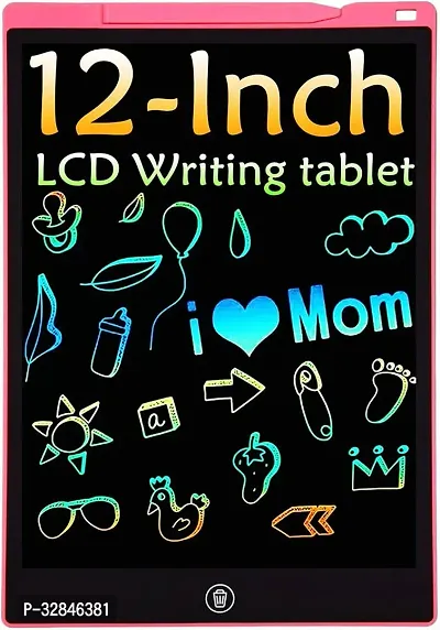 12 Inch Large Size LCD Writing Tablet for Kids Electronic Colorful Screen Draing Board Doodle Scribbler Pad Learning Educational for Boy Girl (Multi Color)-thumb0