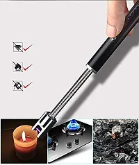 Electric Lighter for Candles Rechargeable Electric Gas Lighter/Plasma Lighter Flameless-thumb1