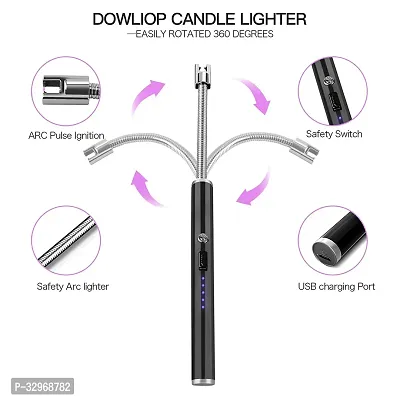 Electric Lighter for Candles Rechargeable Electric Gas Lighter/Plasma Lighter Flameless-thumb4