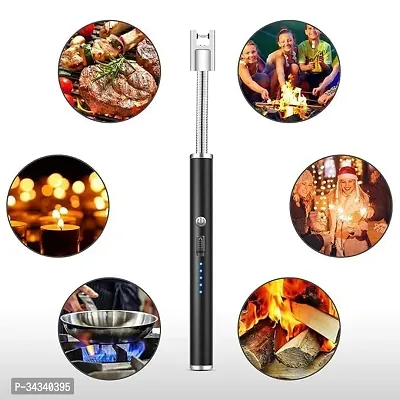 Modern 360 Degree Flexible Rechargeable Electric Kitchen Lighter Pack Of 3-thumb2