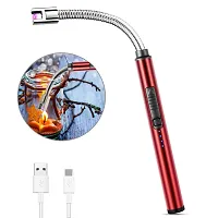 Modern 360 Degree Flexible Rechargeable Electric Kitchen Lighter Pack Of 2-thumb1