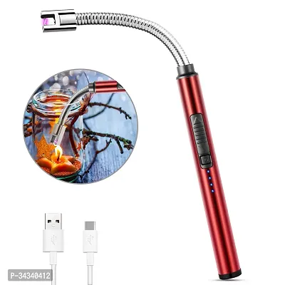 Modern 360 Degree Flexible Rechargeable Electric Kitchen Lighter Pack Of 2-thumb2