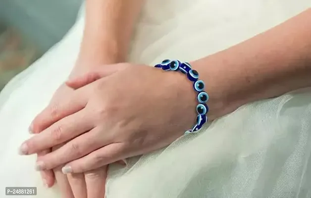 Elegant Multicoloured Alloy Beads Bracelets For Women, Pack Of 1