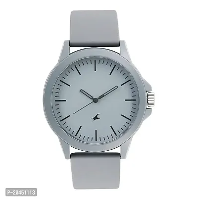38024PP24 Gray Strap Grey 100% Water Resistant Sports Watch For Boys  Men