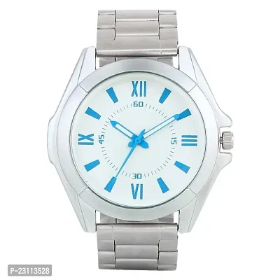 Latest Designer Watch 312SM01 Dial White Strap Stainless Steel Chain Analog Wrist Watch For Boys  Men