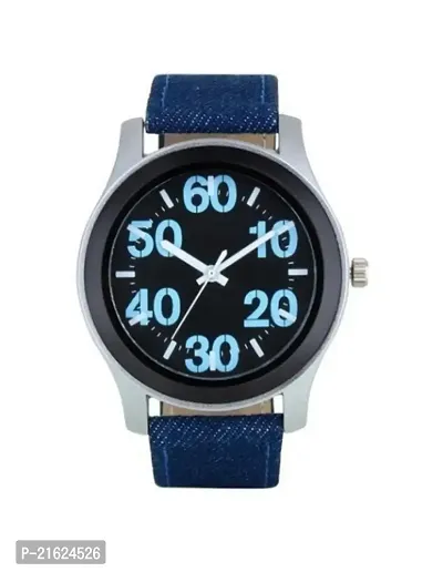 Trendy Looks L379SL01  Dial Black Strap Fabric Blue  Premium Analog Timepiece For Boys  Men