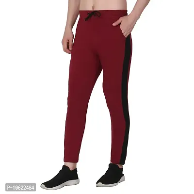 atz Trackpants for Men Pyjama for Men Patti Lower and Pajama for Men of Cotton Gives Best Comfort Trackpants for Men Combo of 1 MEHROON-thumb3