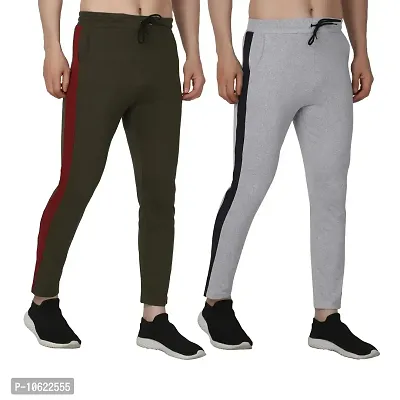 ATZ Men Trackpants Combo 2 Mehandi grey-28-thumb0