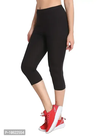 Zunaira Capris for Womens/Girls 3/4 Leggings for Women Capri of Women Combo of 1-thumb3