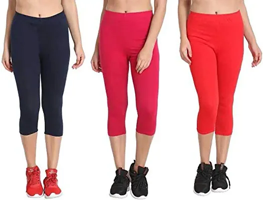 3 4 Length Leggings - Buy 3 4 Length Leggings online in India