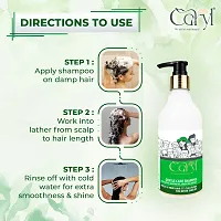 Caryl 300 ml Gentle Care Sulfate free Shampoo Cleanses and Restores Hair Shine Enriched with Biotin, Almond Oil  Green Tea Extract Suitable for Men  Women-thumb4