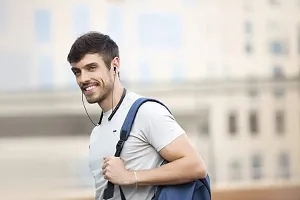 Neckband Bluetooth Earphones with Dynamic Bass, Works with Voice Assistant, Bluetooth 5.0-thumb2