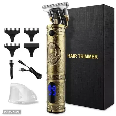 Trimmer Buddha Style Trimmer, Professional Hair Clipper, Adjustable Blade Clipper, Hair Trimmer and Shaver For Men