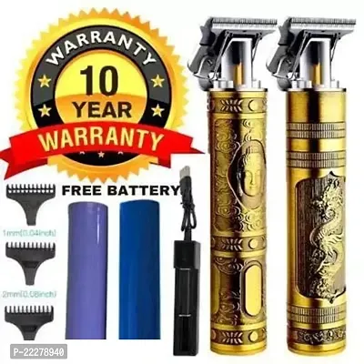 Maxtop Golden Trimmer Buddha Style Trimmer, Professional Hair Clipper, Adjustable Blade Clipper, Hair Trimmer and Shaver For Men, Retro Oil Head Close Cut Precise hair Trimming Machine-thumb0