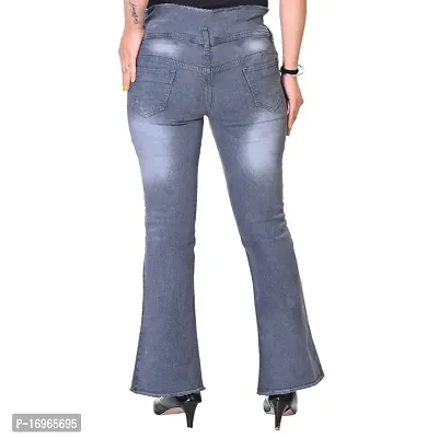 Women Bellbottom Jeans-thumb4