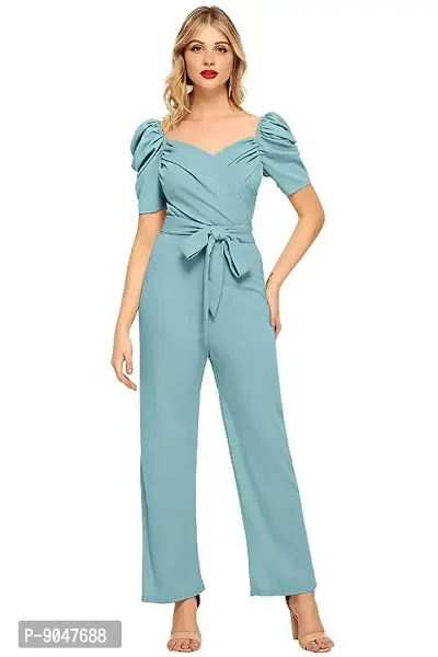 Fancy Polyester Spandex Jumpsuit For Women-thumb0