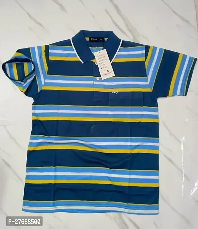 Classic Cotton Striped T shirt for Men