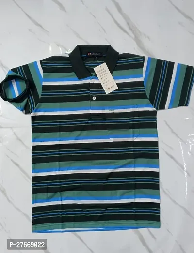 Classic Cotton Striped T shirt for Men