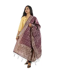 Stylish Purple Jacquard Dupattas For Women-thumb2