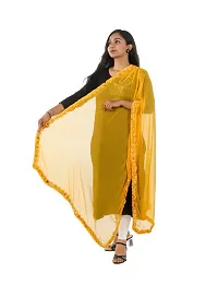 Stylish Yellow Nazneen Dupattas For Women-thumb2