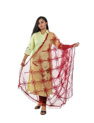 Stylish Net Dupattas For Women