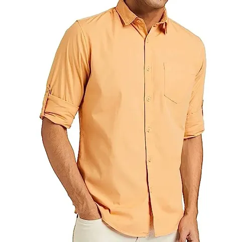 Stylish Blend Regular Fit Shirt For Men