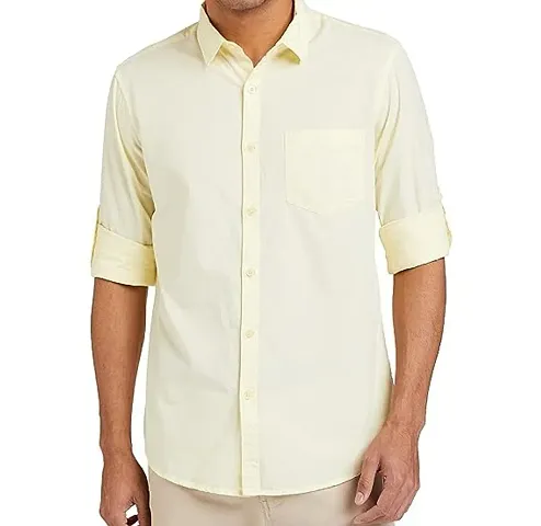 Stylish Blend Regular Fit Shirt For Men