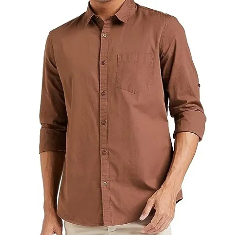 Stylish Blend Regular Fit Shirt For Men