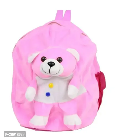 Bags School Bags for Kid Girl/Boy Picnic Carry Plush Backpack- Nursery,Preschool Age 1-5 Years(Multicolor)-thumb0