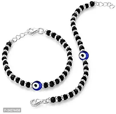 Charming Evil Eye Adjustable Bracelets For Women- Pack Of 2-thumb4