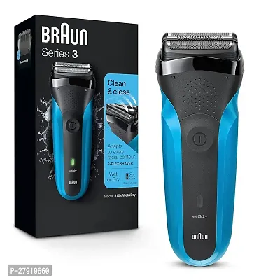 Braun Series 3 310s Wet  Dry Electric Shaver for Men/Rechargeable, Sensitve shave for Skin Comfort cordless, 5 combs for 1-7mm beards/stubbles,...-thumb0