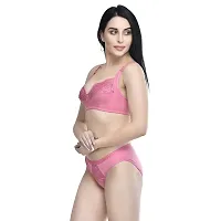 Navya Fashion Women Cotton Non Padded Non Wired, Lingerie Set (Pack of 1) MAELS05 (38, Maroon)-thumb4