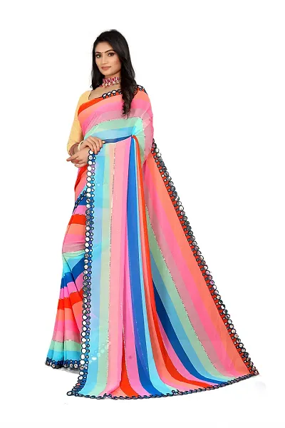 Trendy Bollywood Georgette Saree