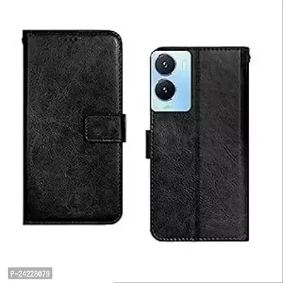 Vivo T2X 5G Flip Case With Card Pockets Complete Protection Inside Pockets  Inbuilt Stand Wallet Style Back Case Magnet Closure