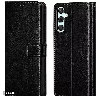 Samsung A34 Flip Case With Card Pockets Complete Protection Inside Pockets  Inbuilt Stand Wallet Style Back Case Magnet Closure-thumb0