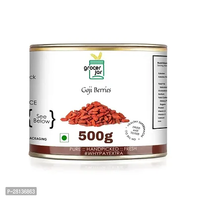 GROCER JAR GOJI BERRIES 500G