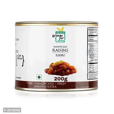 GROCER JAR RAISINS JUMBO 200G